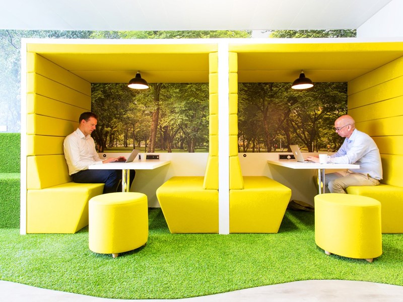 Office Design London Case Study Meeting Pods 1