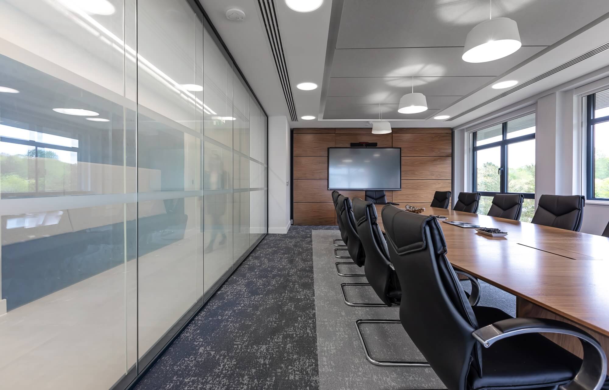 What's the latest design trend in the boardroom and waiting areas