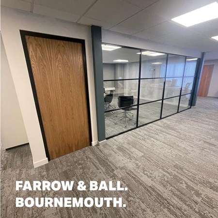 Farrow And Ball Office Refurbishment Bournemouth, Dorset