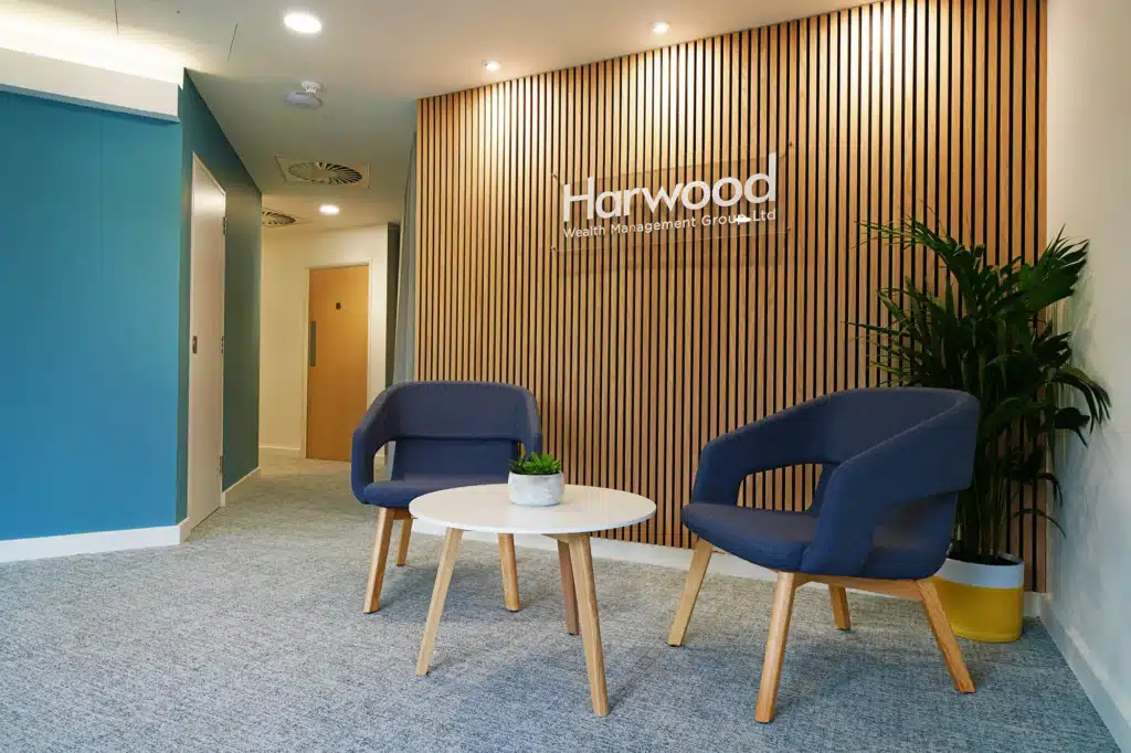 Harwood Wealth Management's new office space designed by Spectrum