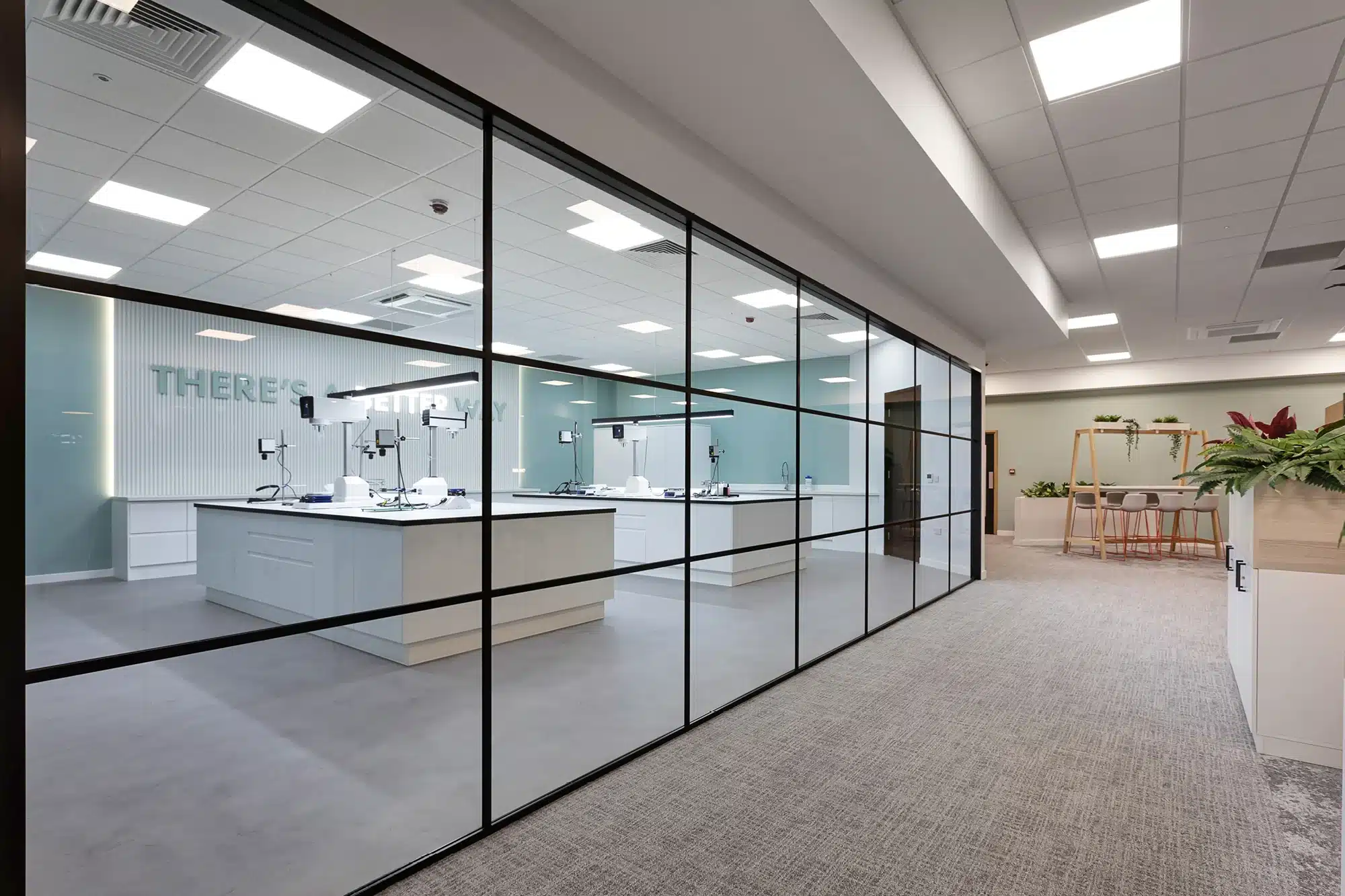 Pelham Laboratories' new office space designed by Spectrum