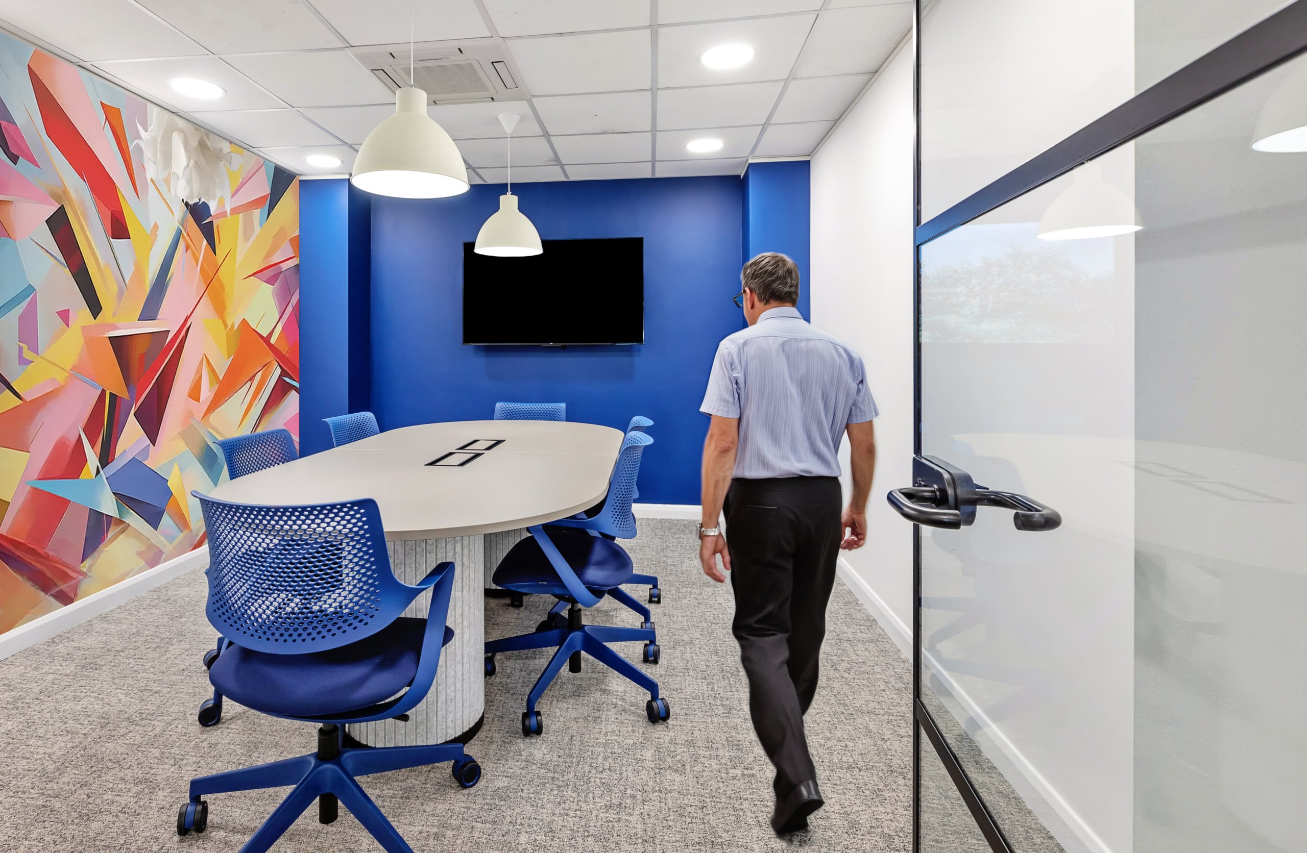 Acopia's workplace, designed by Spectrum