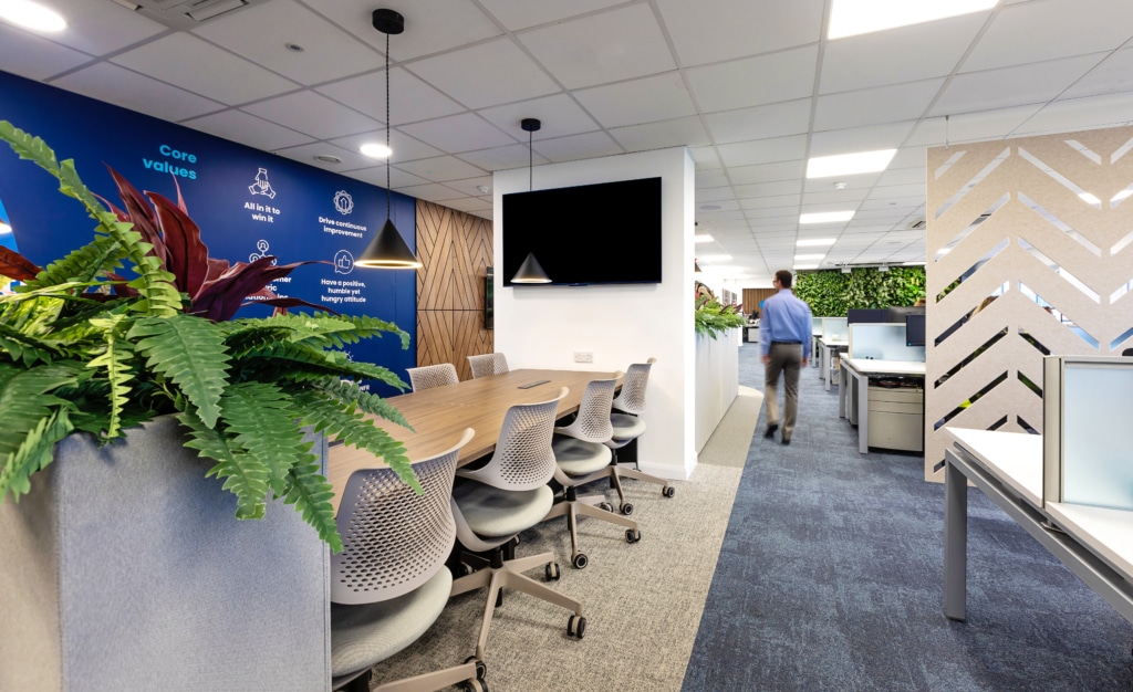 Acopia's workplace, designed by Spectrum