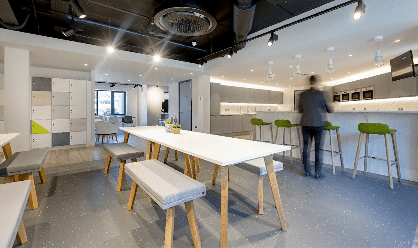 Aerial Direct's workplace, designed by Spectrum