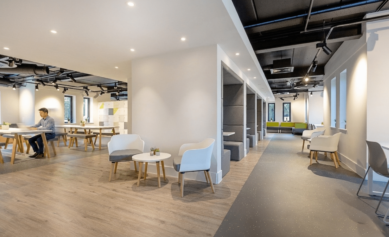 Aerial Direct's workplace, designed by Spectrum