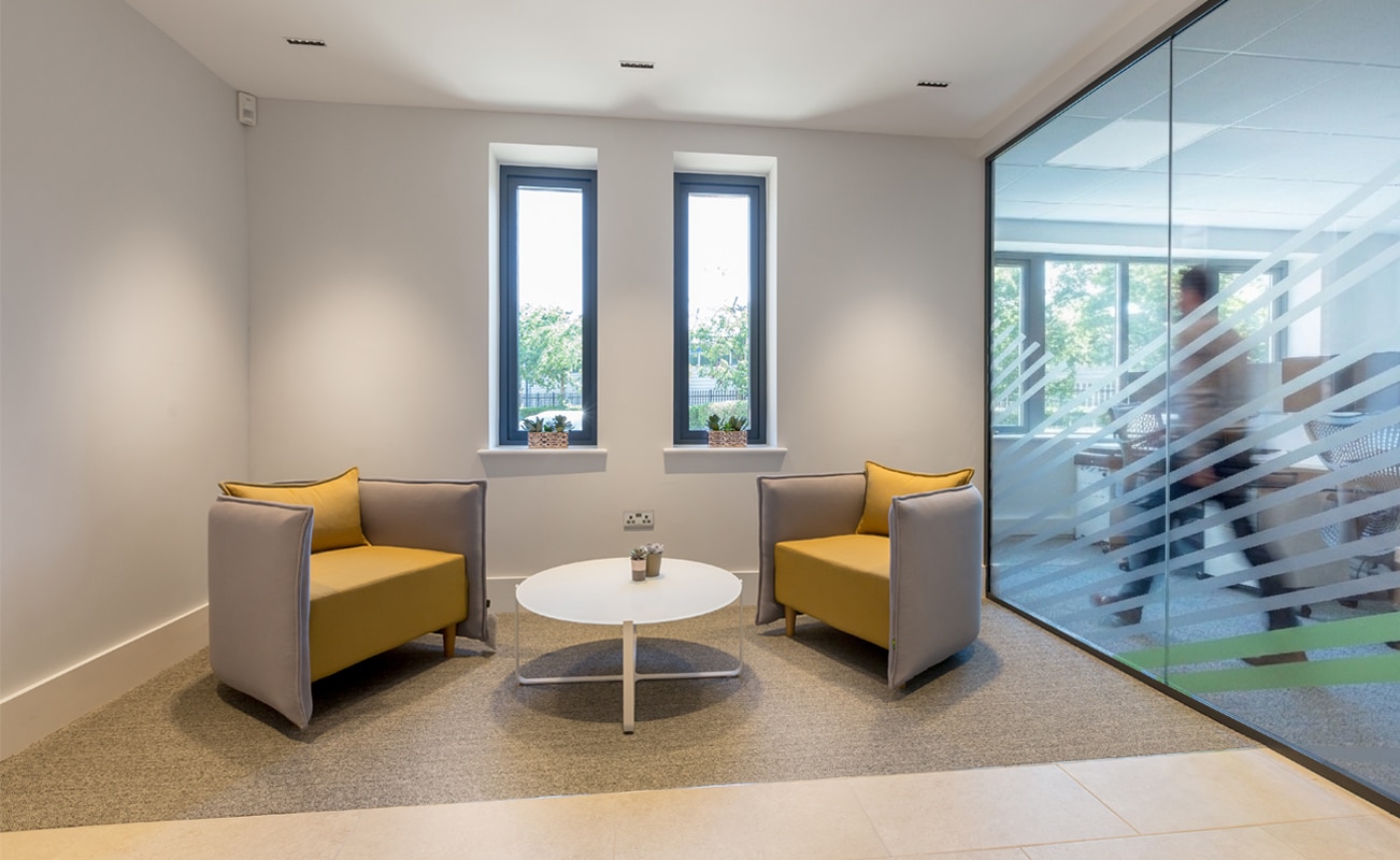 Aerial Direct's workplace, designed by Spectrum