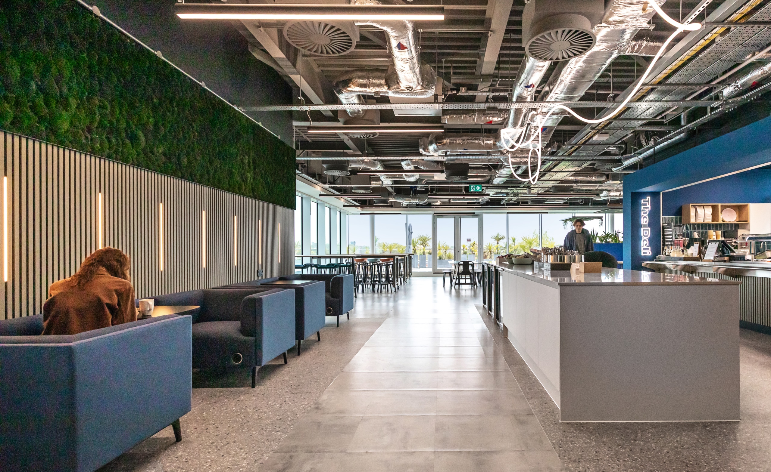 DPS Games' workplace, designed by Spectrum