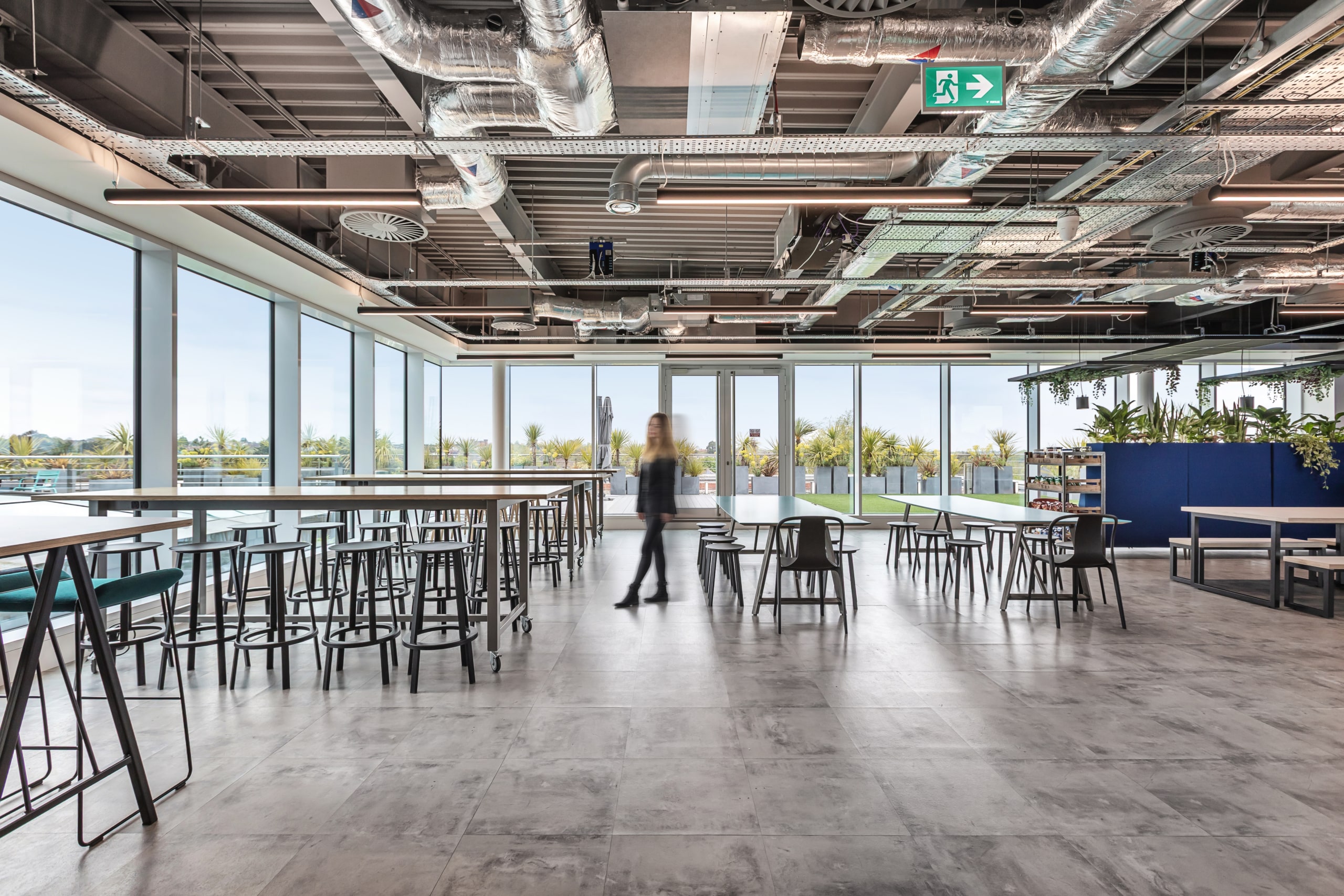 DPS Games' workplace, designed by Spectrum