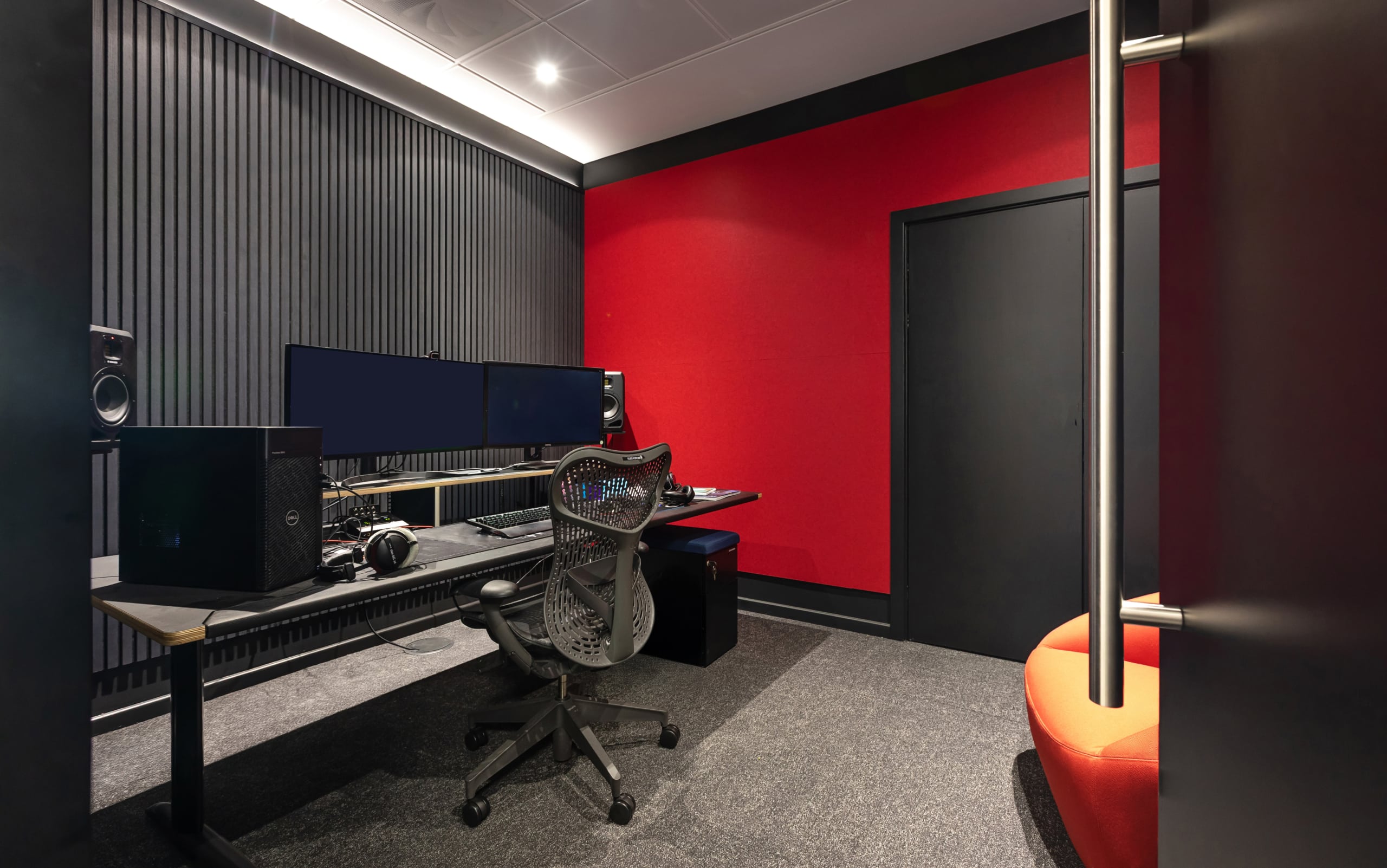 DPS Games' workplace, designed by Spectrum