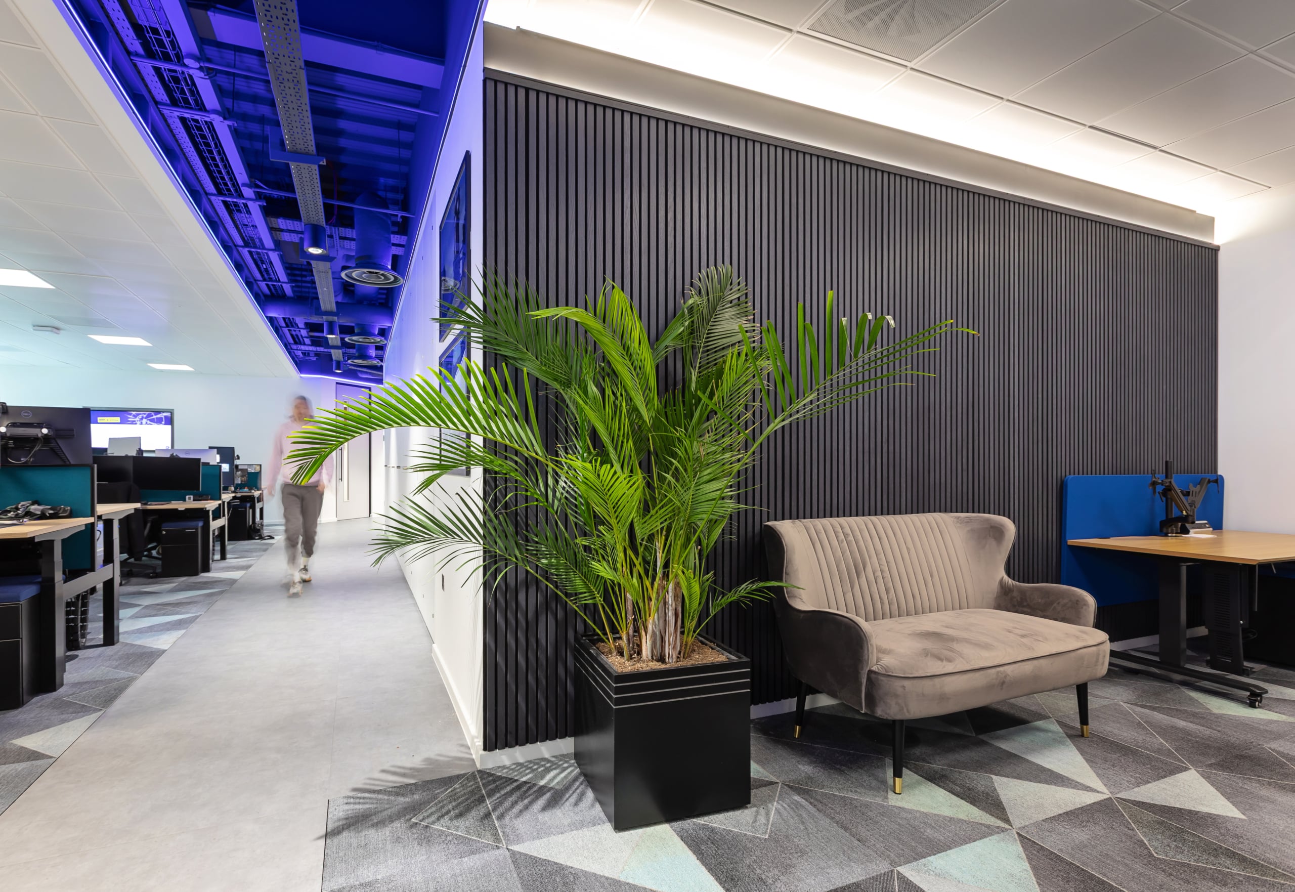 DPS Games' workplace, designed by Spectrum