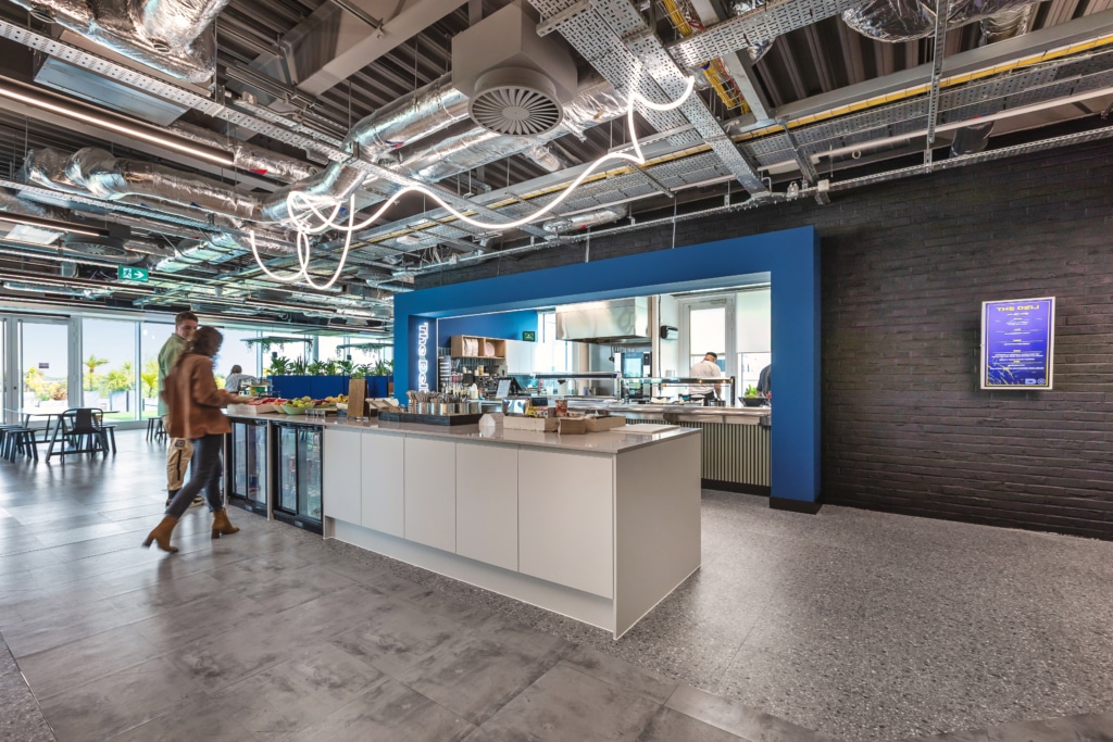 DPS Games' workplace, designed by Spectrum