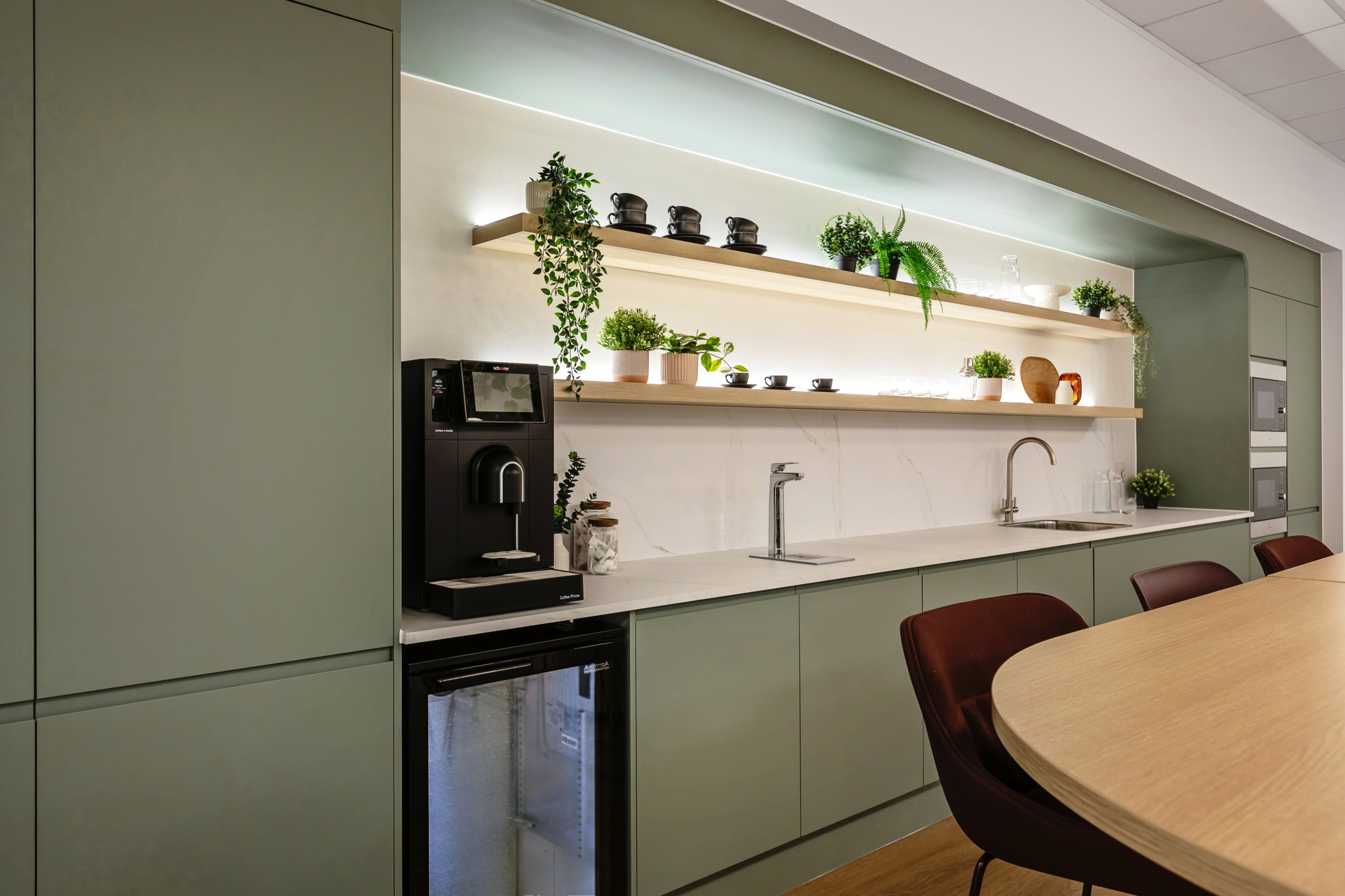 Eight Financial Advice's workplace, designed by Spectrum