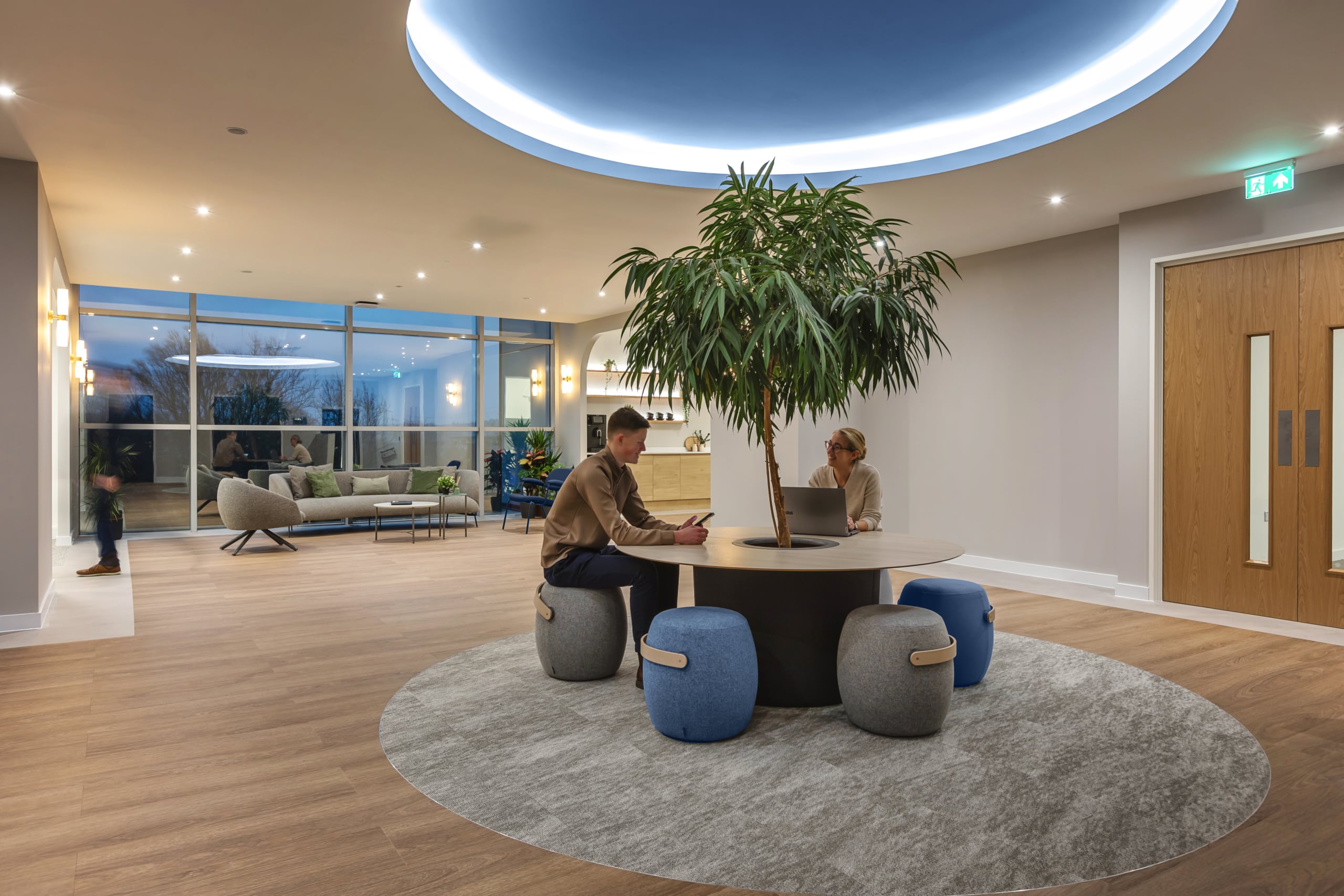Eight Financial Advice's workplace, designed by Spectrum