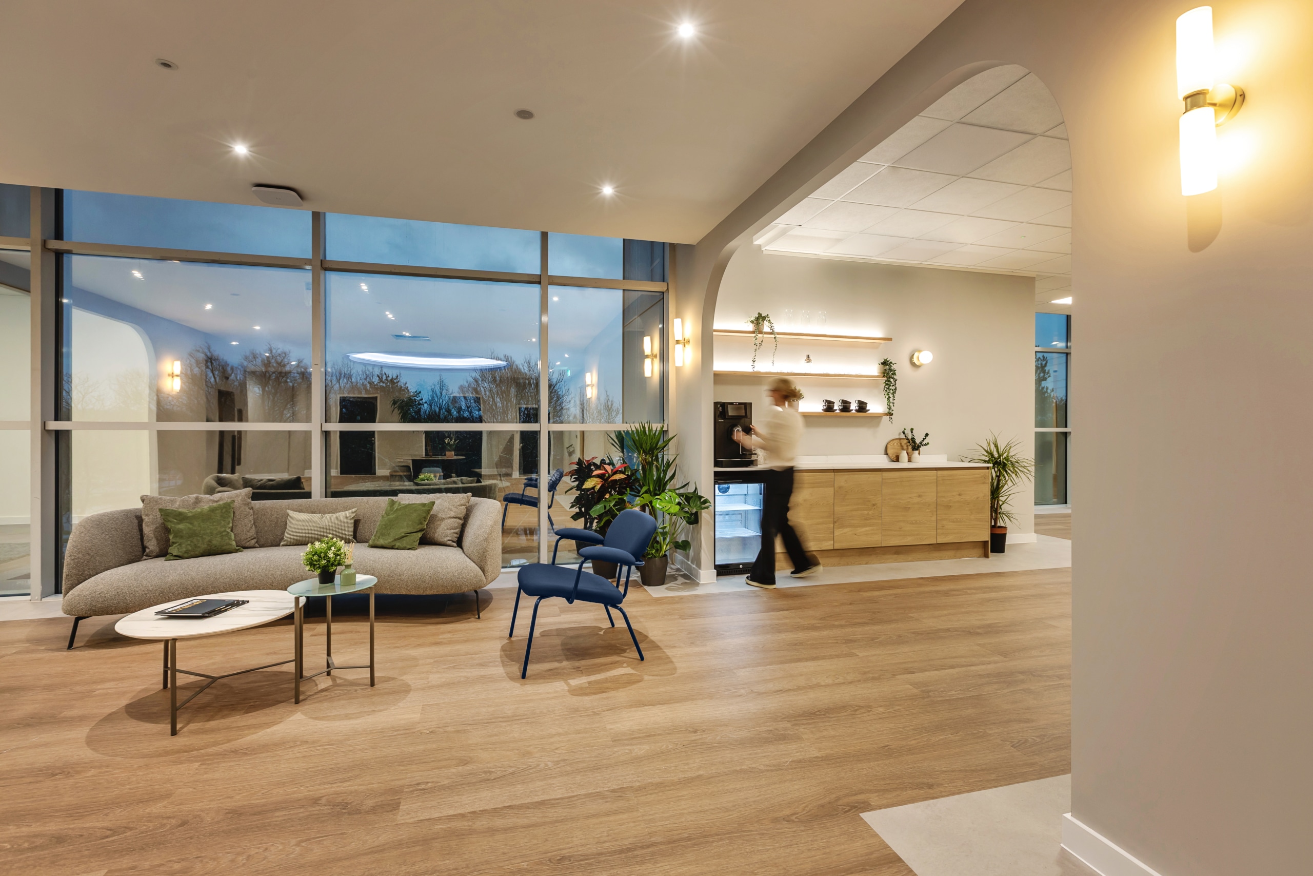 Eight Financial Advice's workplace, designed by Spectrum