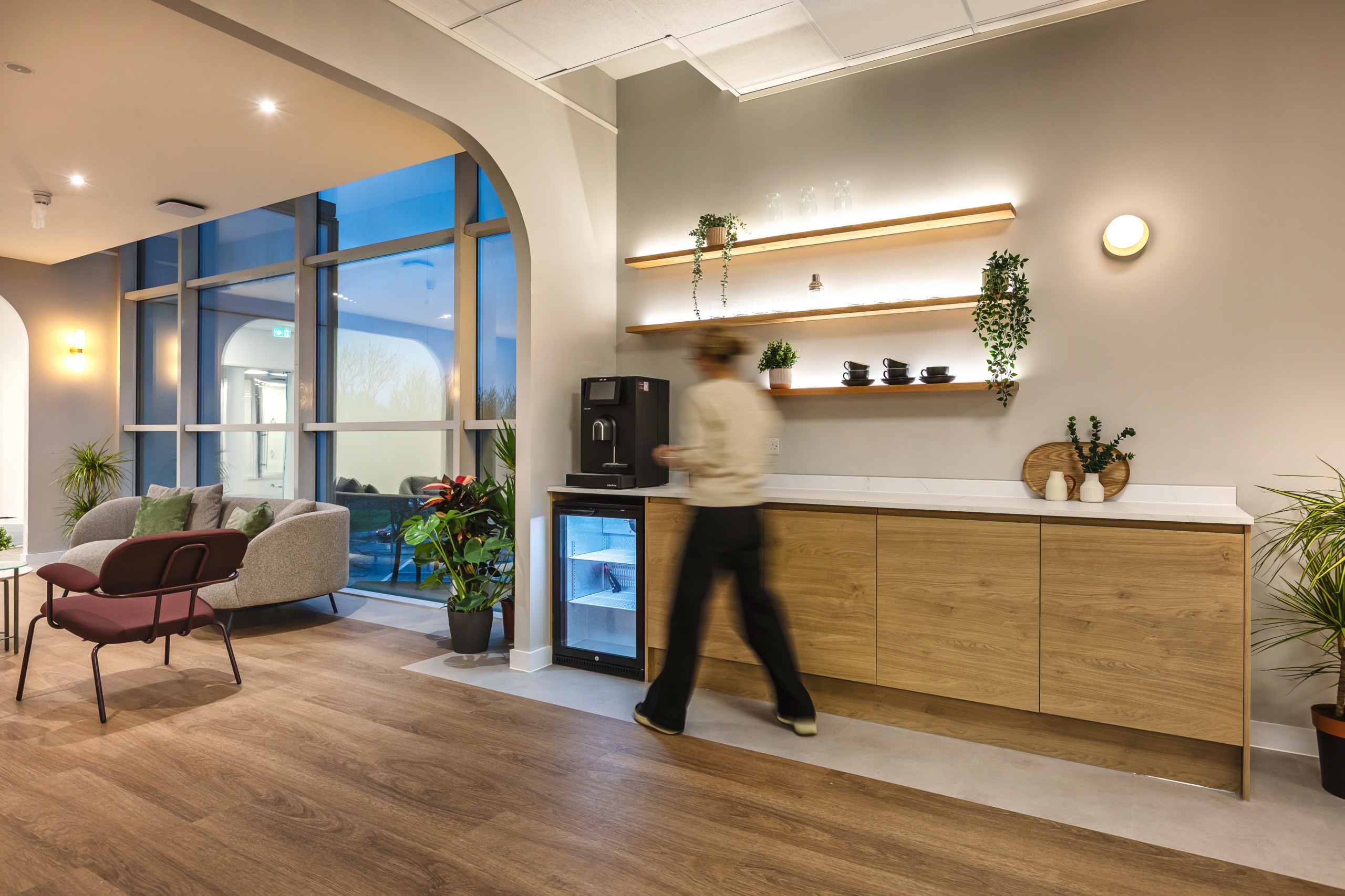 Eight Financial Advice's workplace, designed by Spectrum