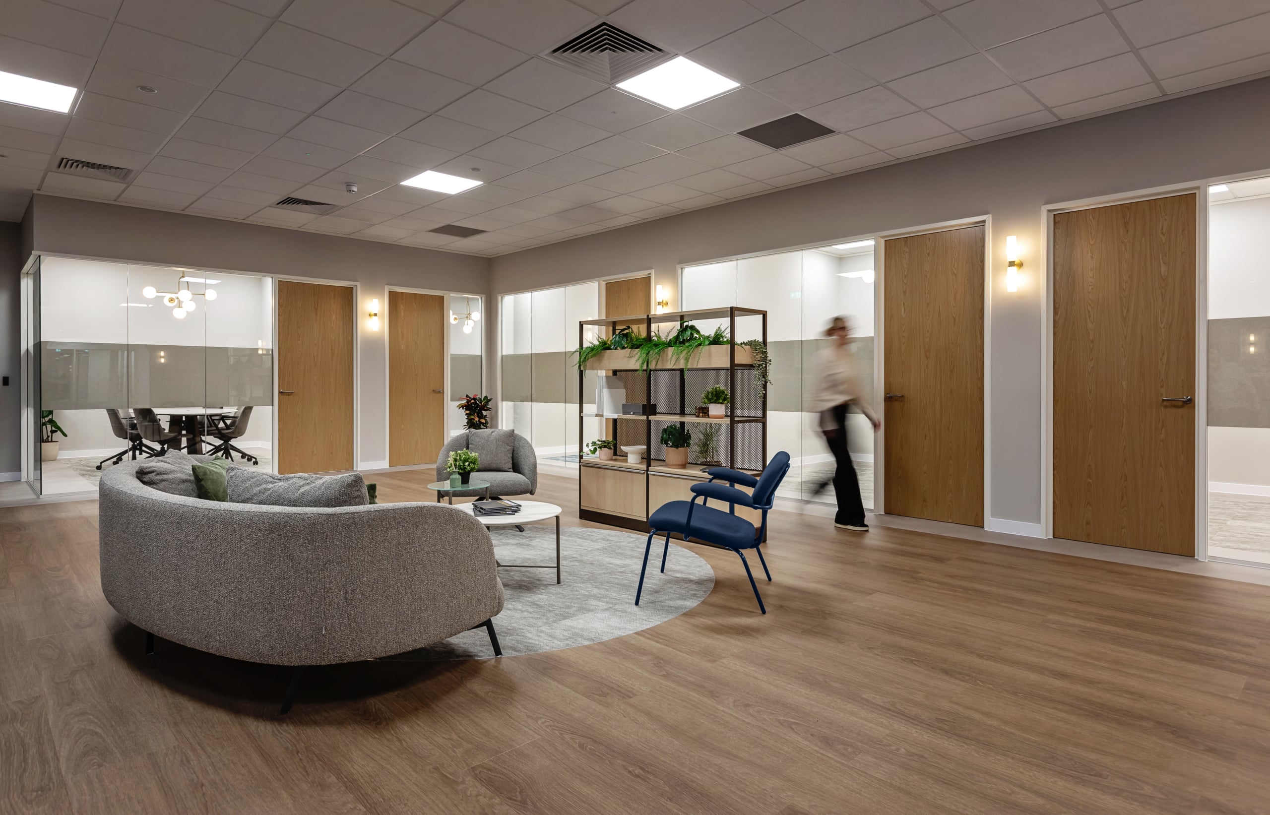 Eight Financial Advice's workplace, designed by Spectrum