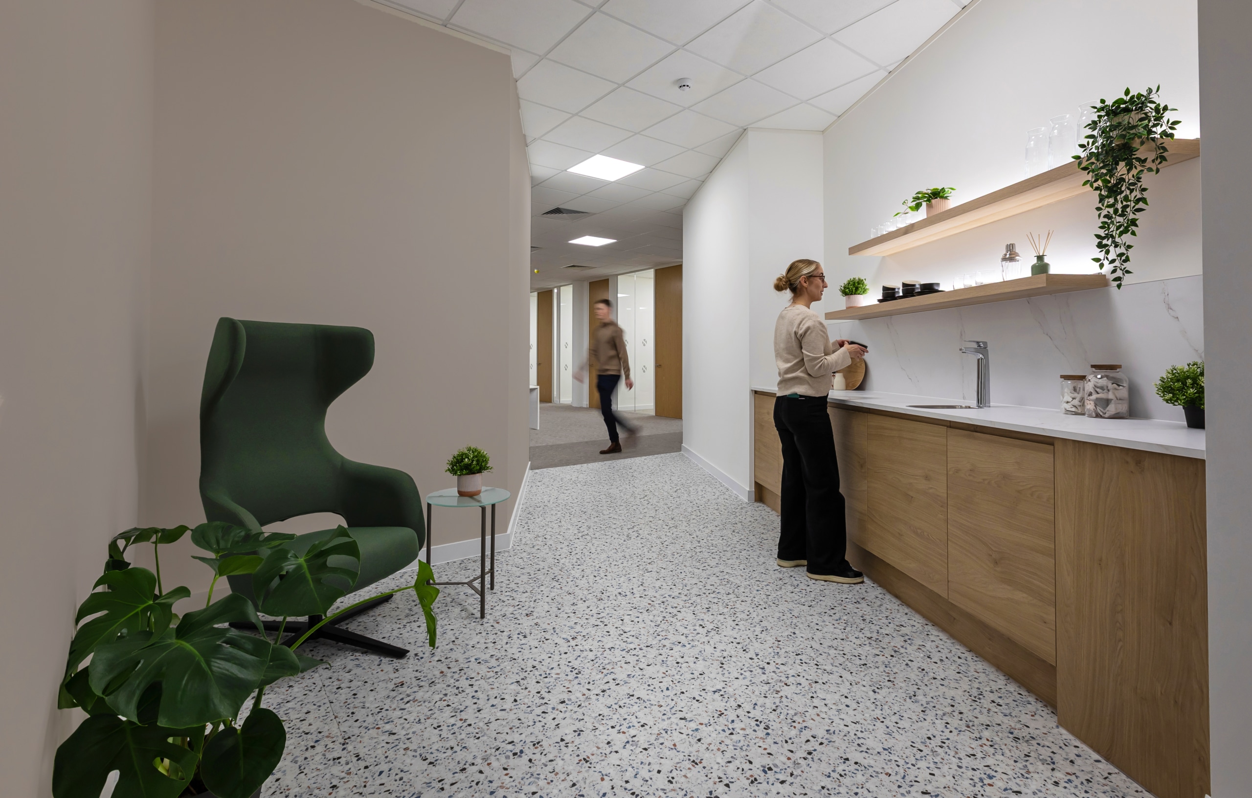 Eight Financial Advice's workplace, designed by Spectrum
