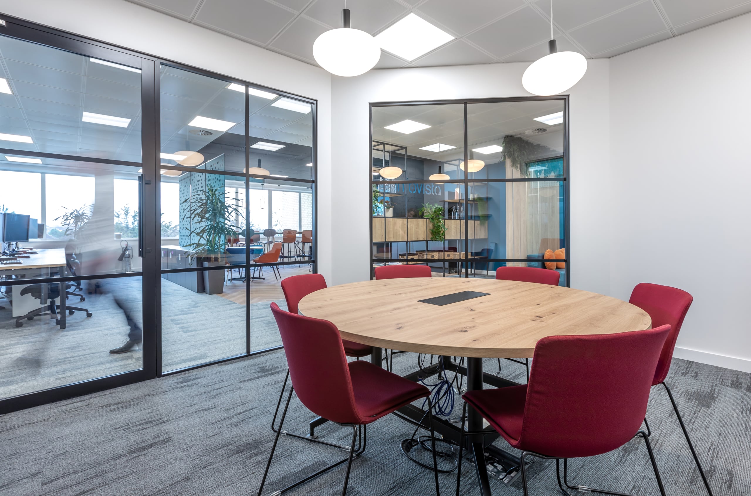 Infovista SAS' workplace, designed by Spectrum