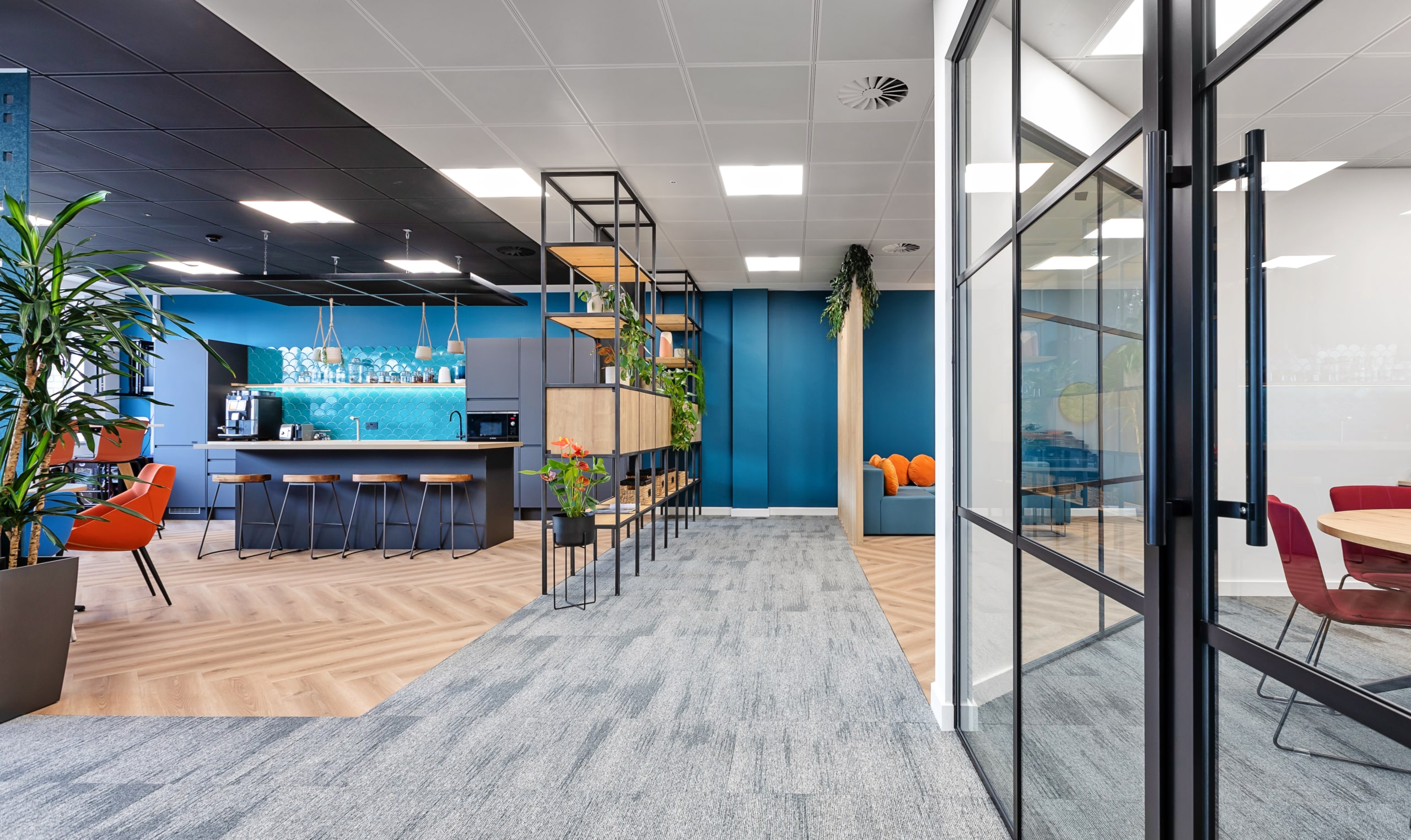 Infovista SAS' workplace, designed by Spectrum