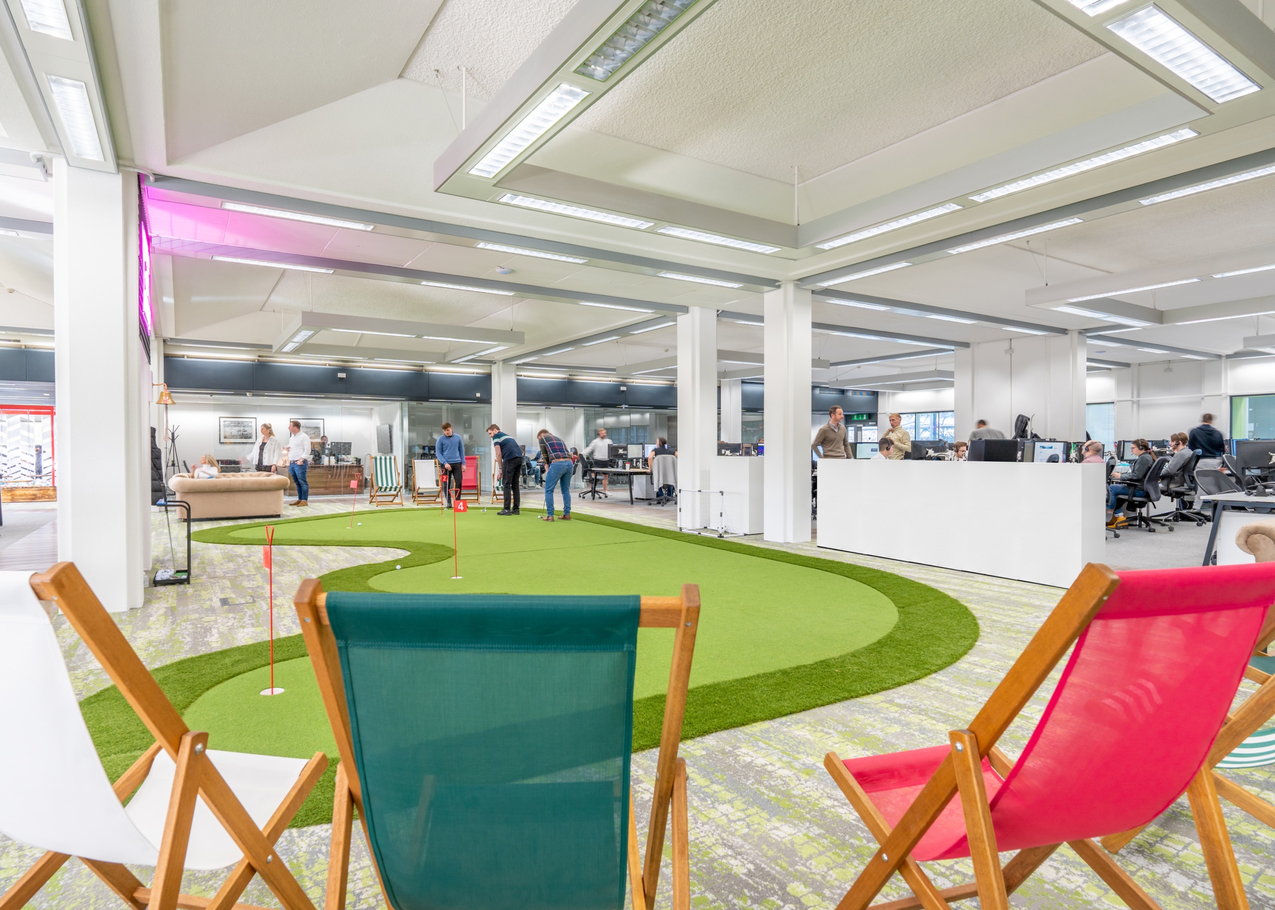 Lead Forensics' workplace, designed by Spectrum