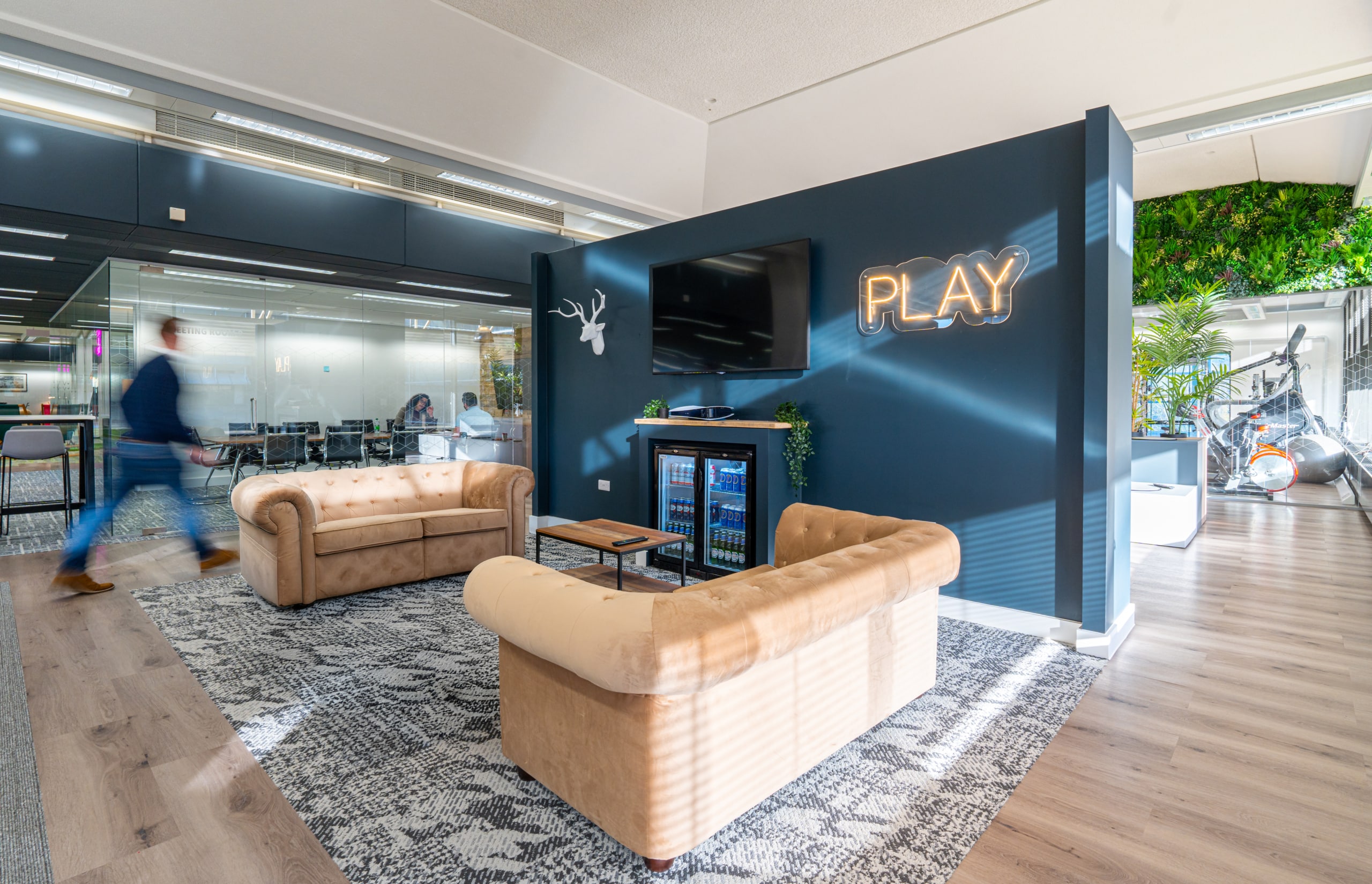 Lead Forensics' workplace, designed by Spectrum
