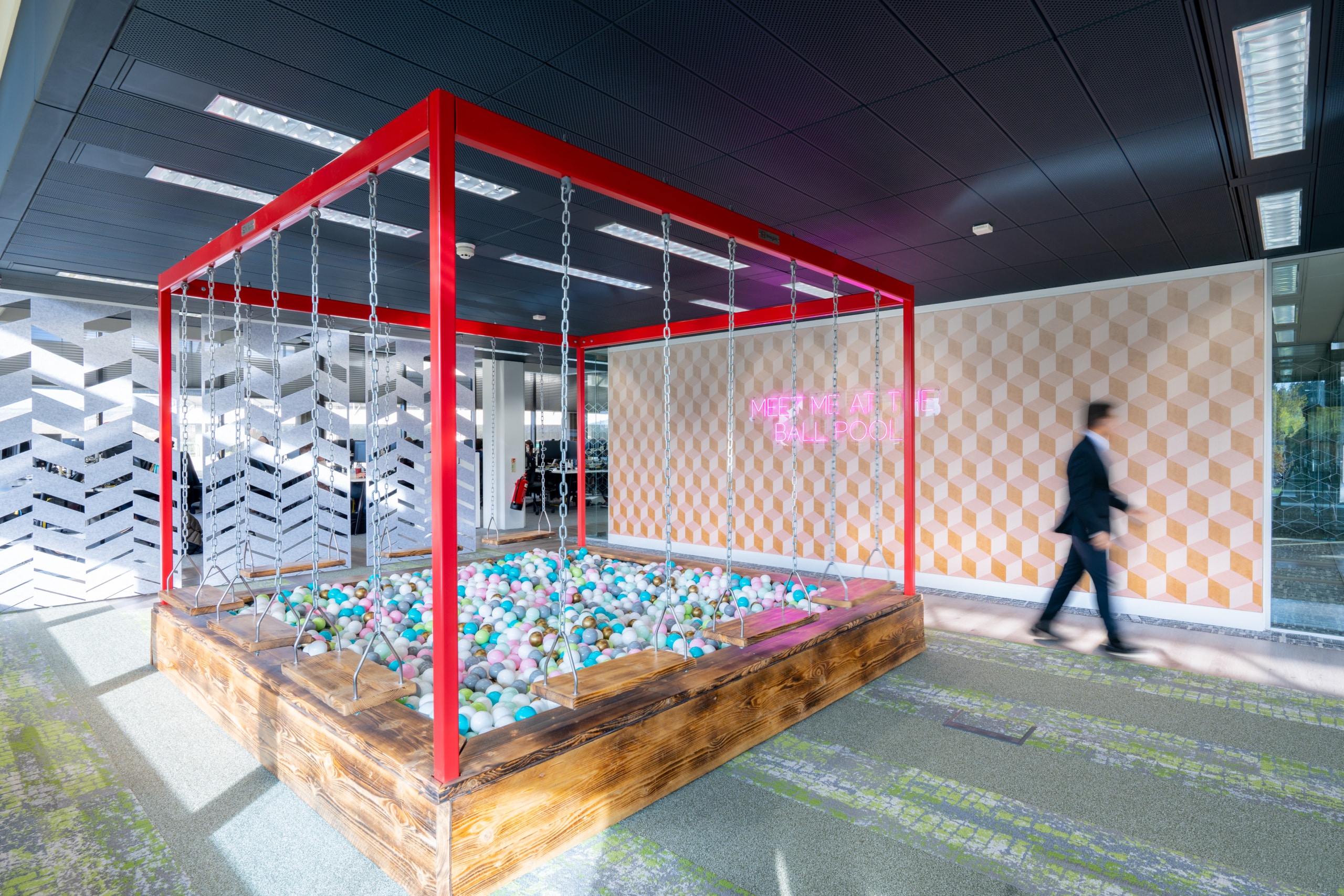 Lead Forensics' workplace, designed by Spectrum