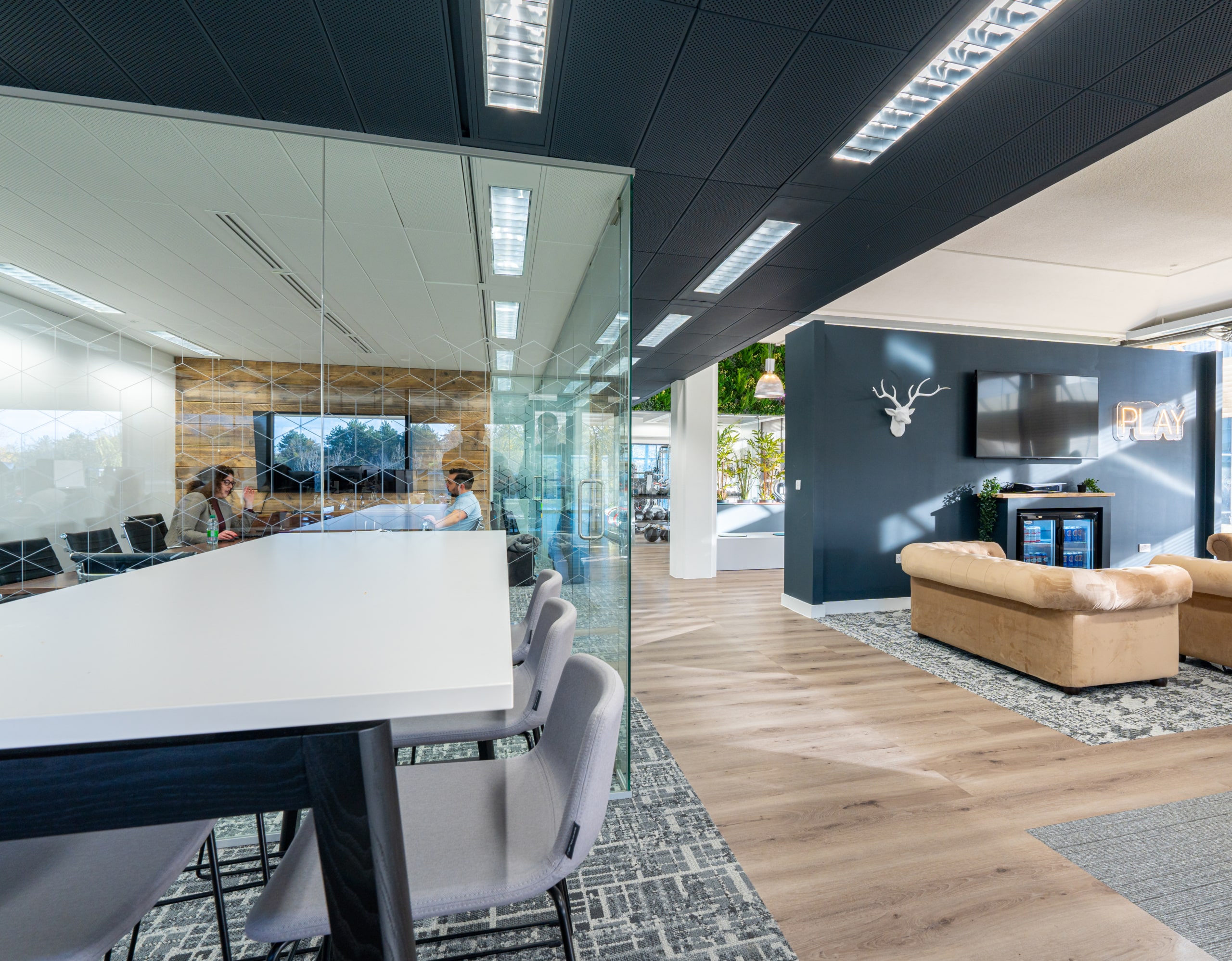 Lead Forensics' workplace, designed by Spectrum