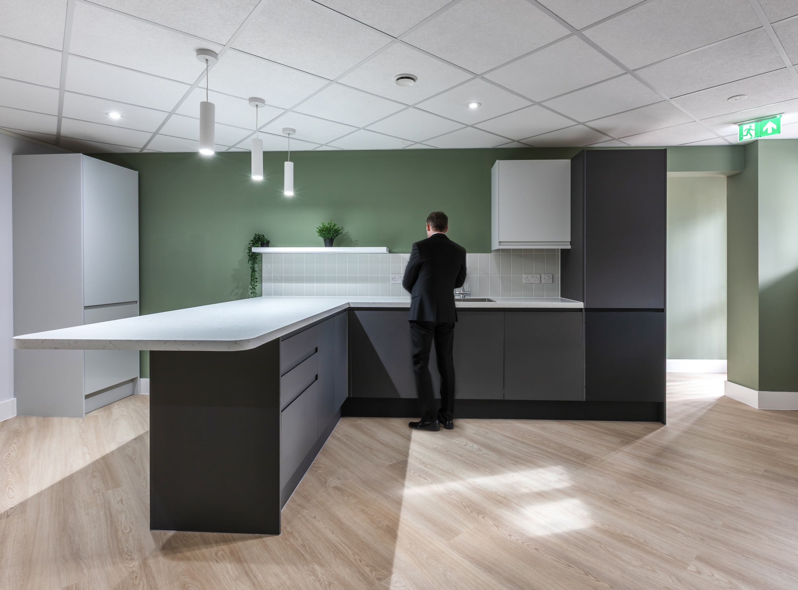 Liquid Friday's workplace, designed by Spectrum