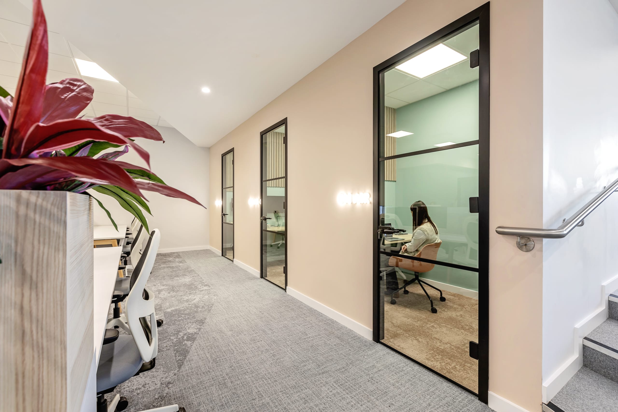 Pelham Laboratories' workplace, designed by Spectrum