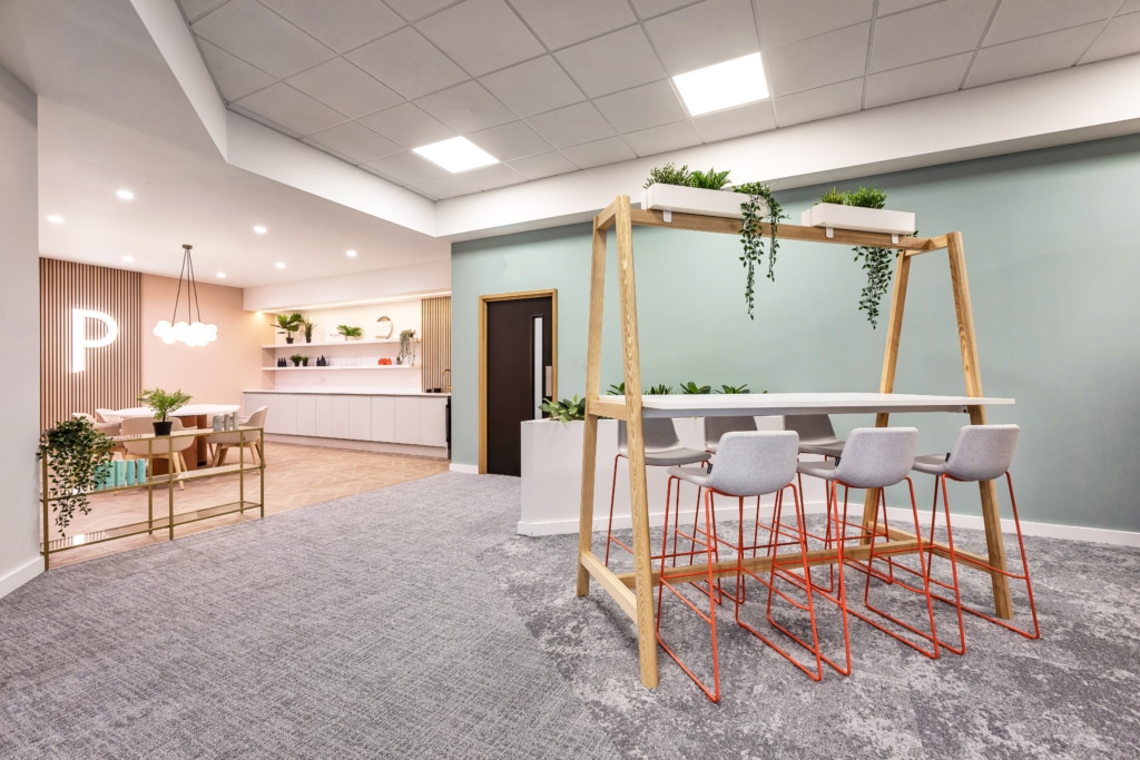 Pelham Laboratories' workplace, designed by Spectrum