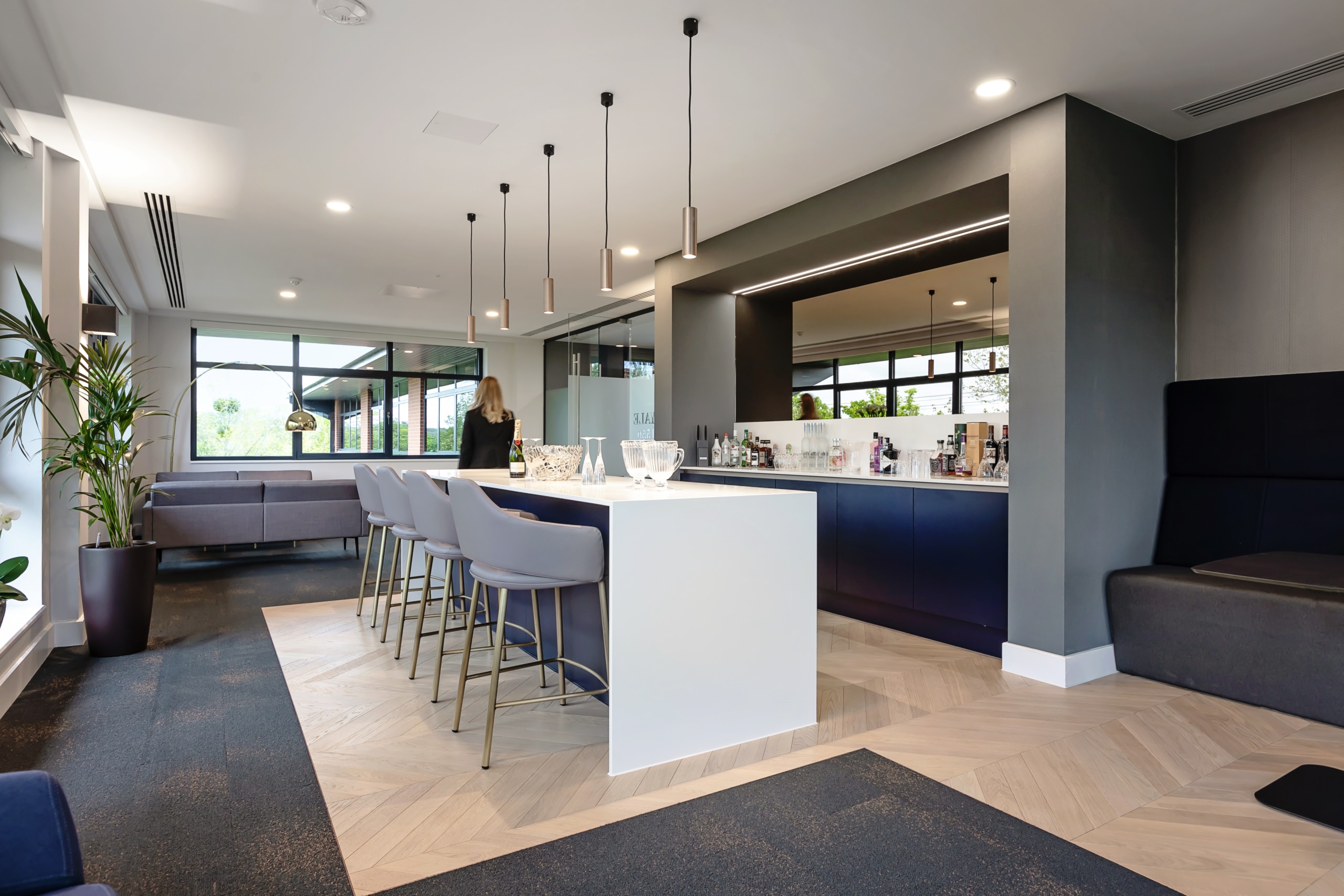 RoyaleLife's workplace, designed by Spectrum