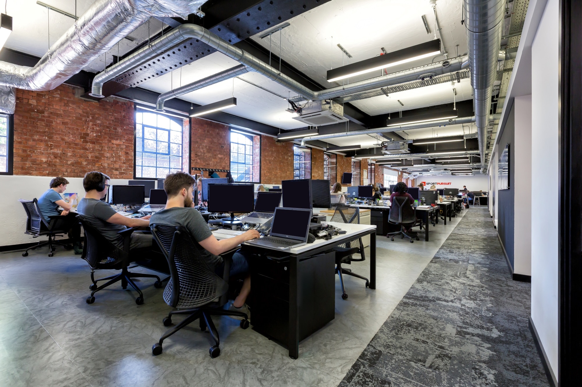 SportPursuit's workplace, designed by Spectrum